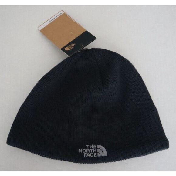 The North Face Unisex O/S Gray Bones Recycled Beanie w/Interior Fleece Ear Band - Picture 1 of 6